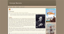 Desktop Screenshot of georgebacovia.eu